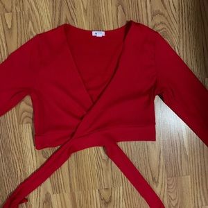 Cropped long sleeve